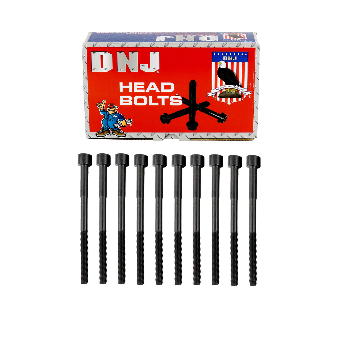 DNJ 2010 Toyota Prius 1.8L Cylinder Head Bolt