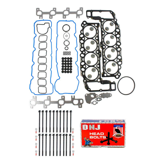 Cylinder Head Gasket set with Head Bolt Kit 2004-2007 Chrysler, Dodge, Jeep, Mitsubishi 4.7L