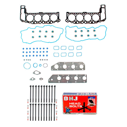 Cylinder Head Gasket set with Head Bolt Kit 2008-2013 Chrysler, Dodge, Jeep, Ram 4.7L