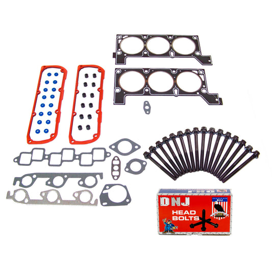 Cylinder Head Gasket set with Head Bolt Kit 1998-2000 Chrysler, Dodge, Plymouth 3.8L