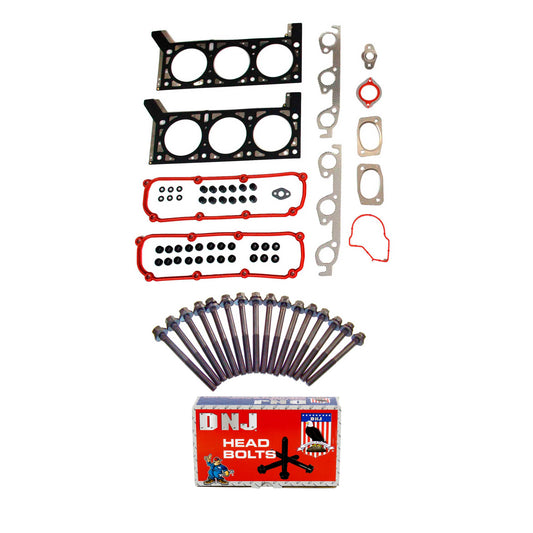 Cylinder Head Gasket set with Head Bolt Kit 2004-2010 Chrysler, Dodge, Volkswagen 3.8L