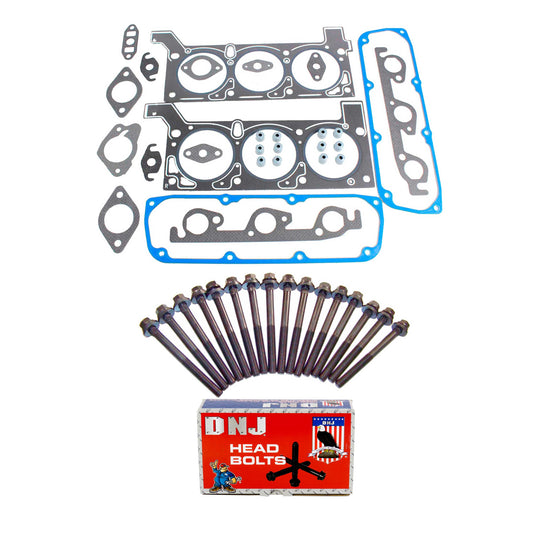 Cylinder Head Gasket set with Head Bolt Kit 1997-2000 Chrysler, Dodge, Eagle, Plymouth 3.3L