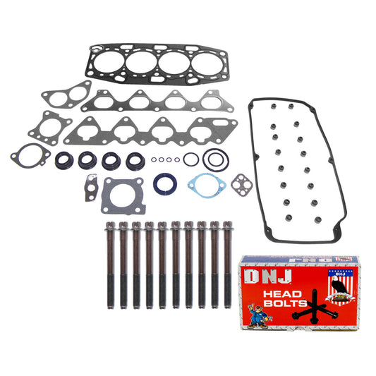 Cylinder Head Gasket set with Head Bolt Kit 1992-1996 Dodge, Eagle, Mitsubishi, Plymouth 1.8L