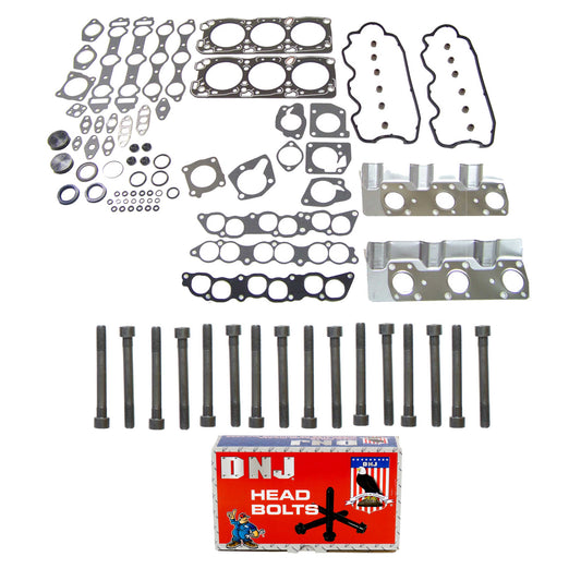 Cylinder Head Gasket set with Head Bolt Kit 1987-2000 Chrysler, Dodge, Hyundai, Mitsubishi, Plymouth 3.0L