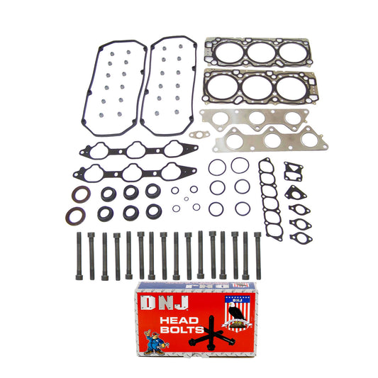 Cylinder Head Gasket set with Head Bolt Kit 1999-2005 Chrysler, Dodge, Mitsubishi 3.0L