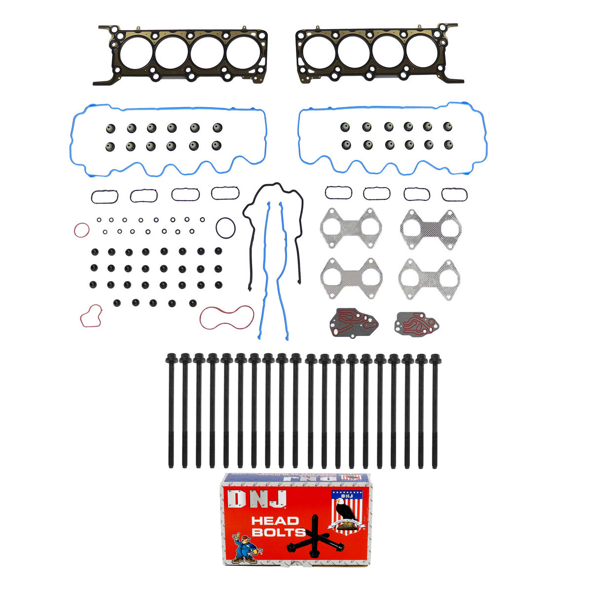 Cylinder Head Gasket set with Head Bolt Kit 2005-2006 Avanti, Ford 4.6L