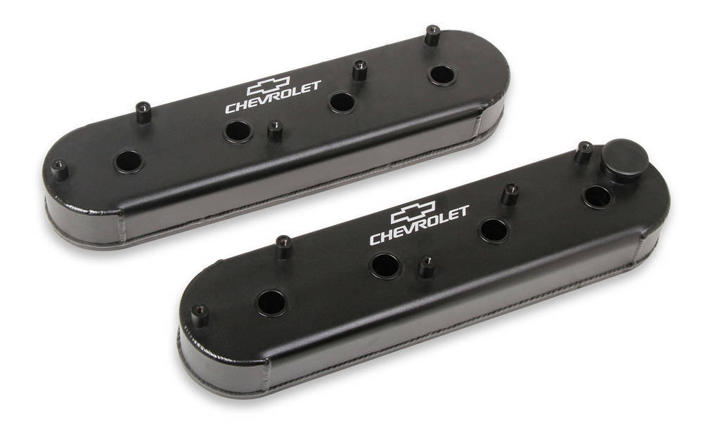 Holley GM Valve Cover Black LS1 with/ Coil - 241294