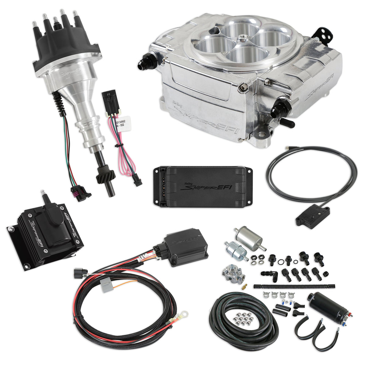 Holley Sniper 2 Master Kit - 550510BPKSBF