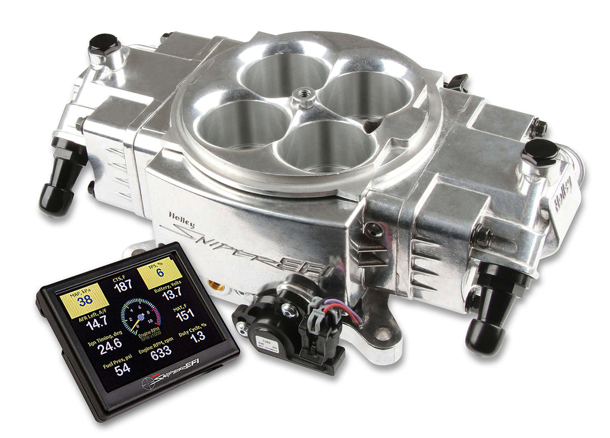 Holley Sniper EFI Stealth 4150 Shiny Finish - 550870