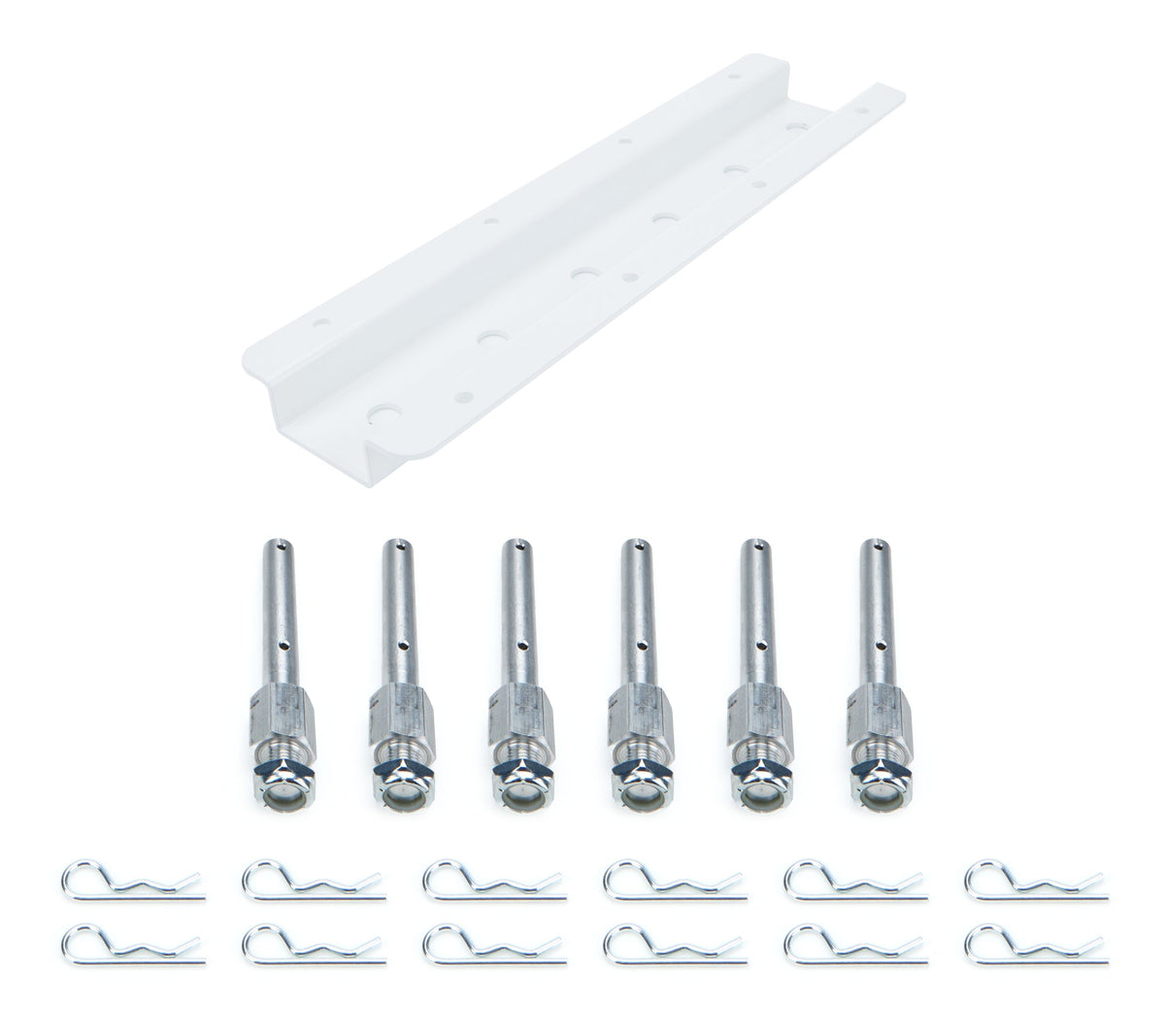 Shock Rack Wall Mounts Double 15in White - HRP6522D15WHT