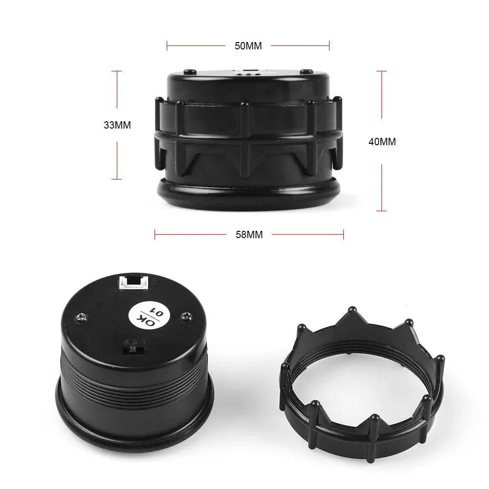Dynoracing 52mm Digital Car Gauge Set | Turbo Boost Oil Temp Voltmeter Tachometer