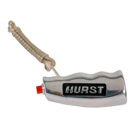 Hurst Polished T-handle with/ Botton - 1530011