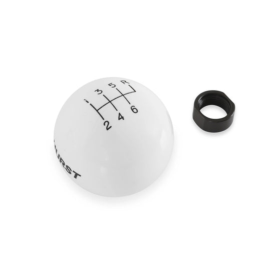 Hurst Classic Shift Knob White Cam - 1630016