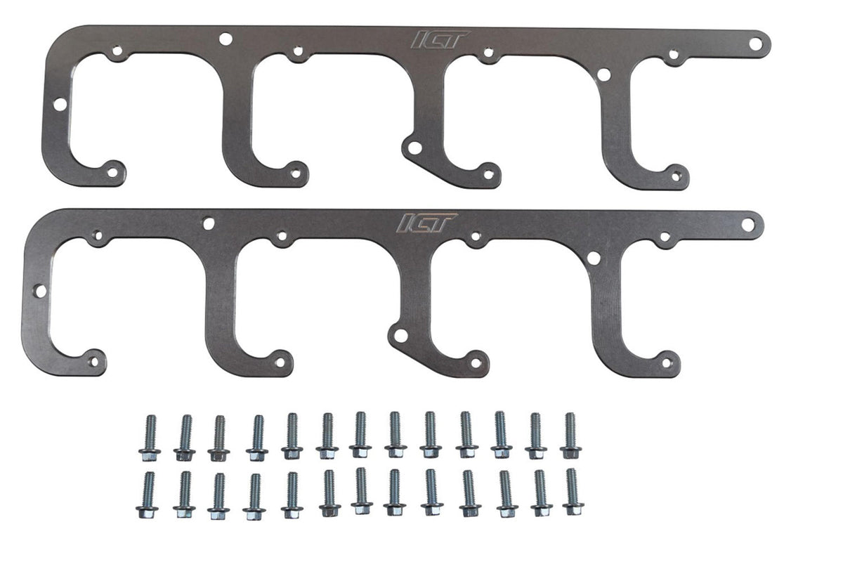 ICT Billet LS Square Coil Brackets - 551654