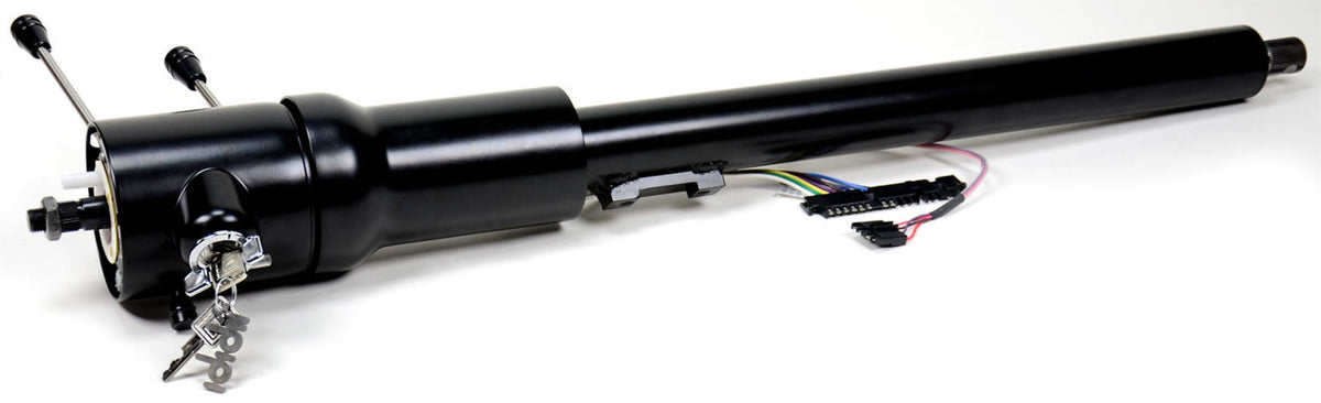Ididit 69 Camaro Steering Column Black