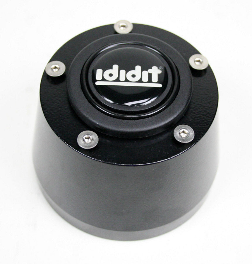Ididit Steering Wheel Adaptor; 5 Bolt; Black