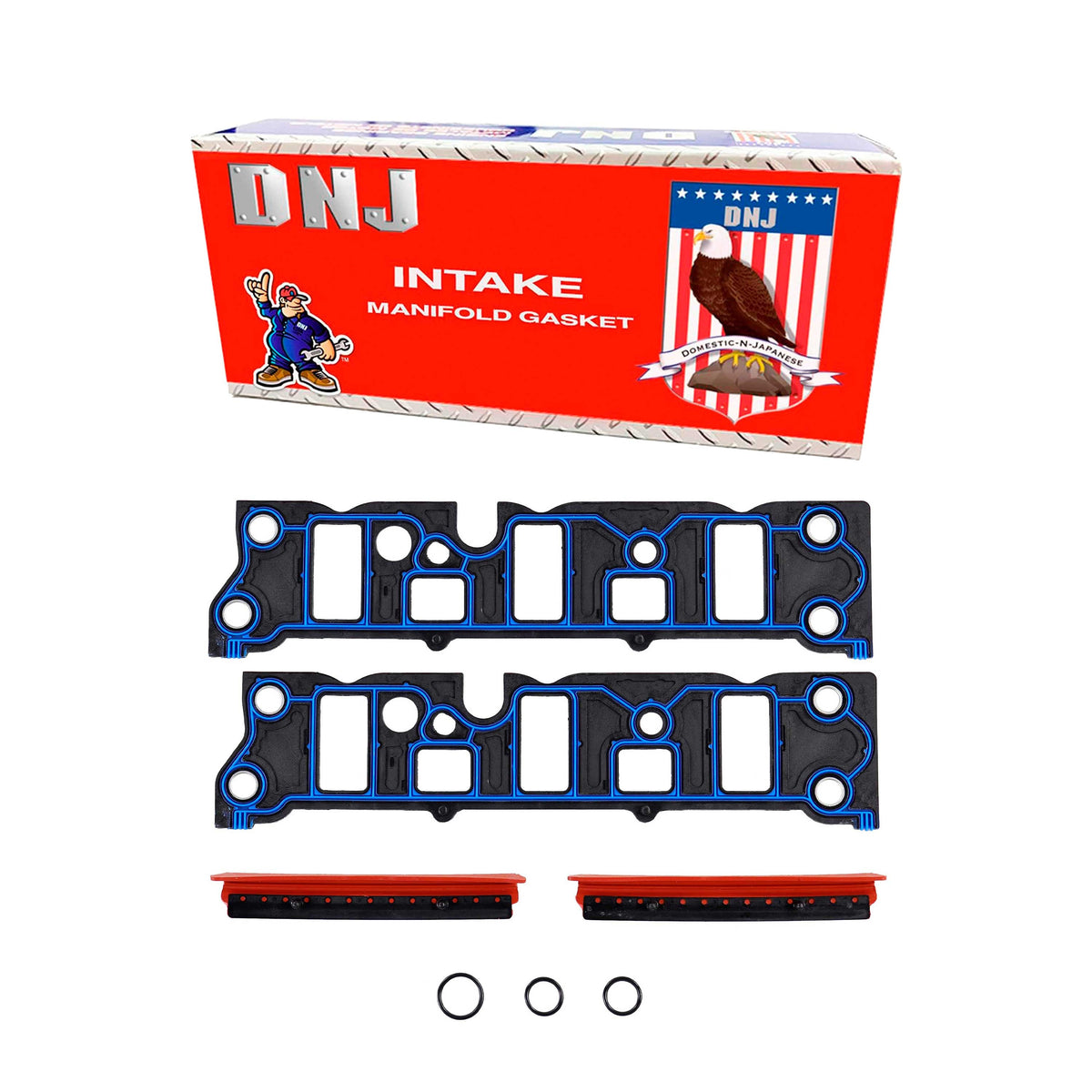 DNJ Intake Manifold Gasket Set 1997-2009 Buick, Chevrolet, Oldsmobile, Pontiac 3.8L