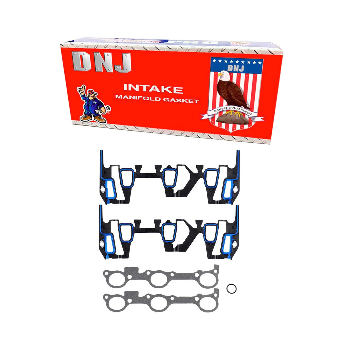 DNJ Intake Manifold Gasket Set 1995-1999 Buick, Chevrolet, Oldsmobile, Pontiac 3.1L