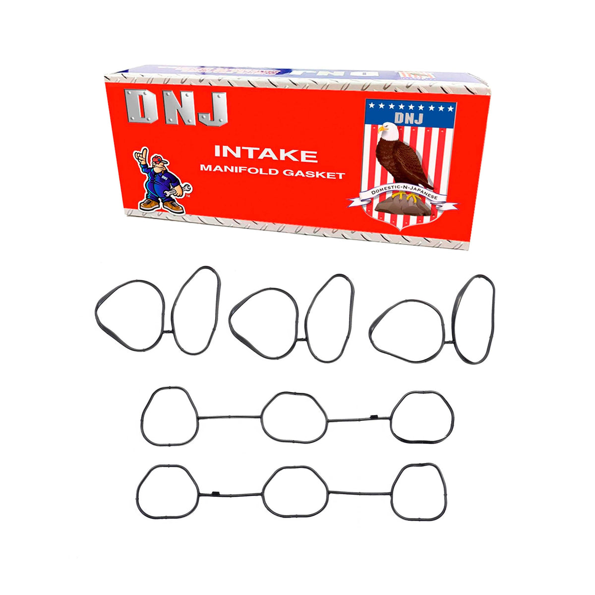 DNJ Intake Manifold Gasket Set 2000-2005 Saturn 3.0L