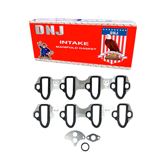 DNJ Intake Manifold Gasket Set 1999-2017 Buick, Cadillac, Chevrolet, GMC, Hummer, Isuzu, Saab 4.8L-6.0L