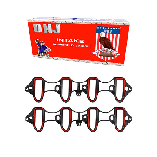 DNJ Intake Manifold Gasket Set 2002-2017 Buick, Cadillac, Chevrolet, GMC, Hummer, Isuzu, Saab 4.8L-6.0L