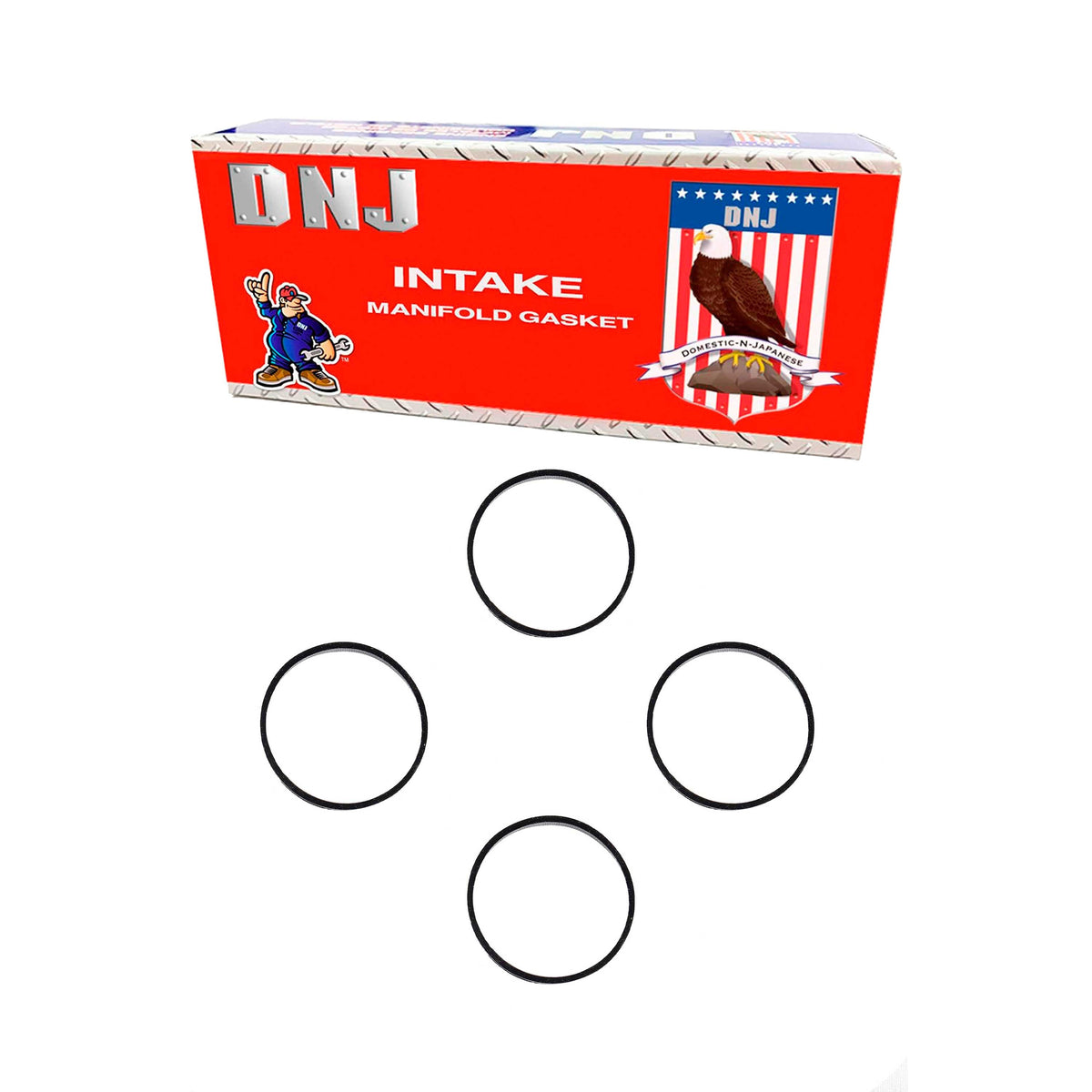 DNJ Intake Manifold Gasket Set 2002-2012 Chevrolet, Oldsmobile, Pontiac, Saturn 2.2L-2.4L