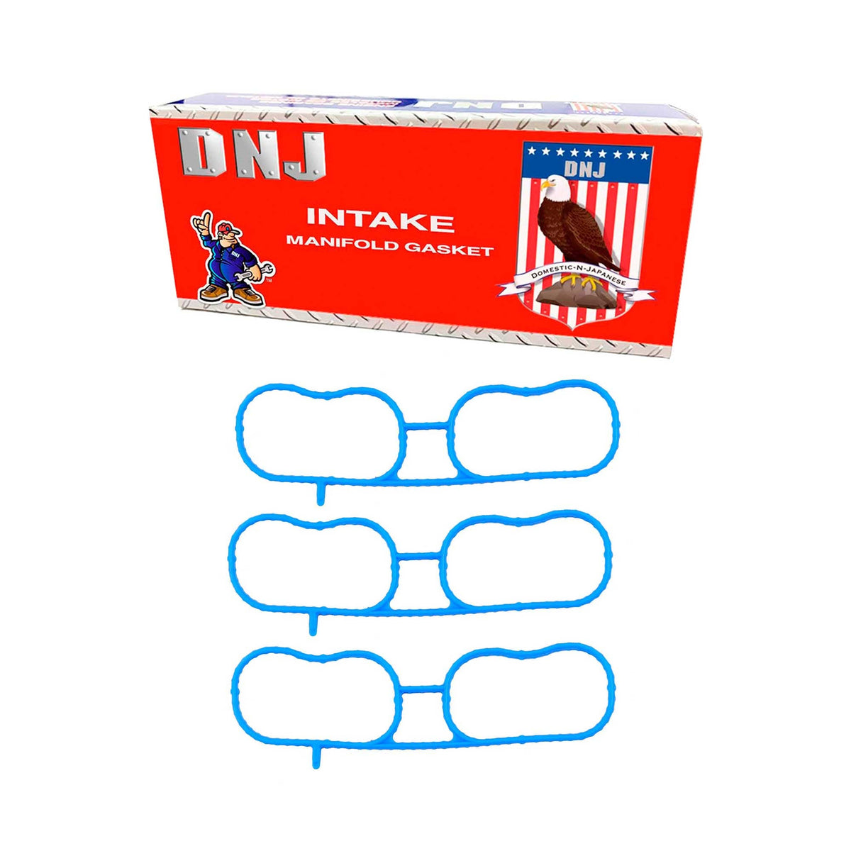 DNJ Intake Manifold Gasket Set 2005-2009 Buick, Chevrolet, GMC, Isuzu, Saab 4.2L