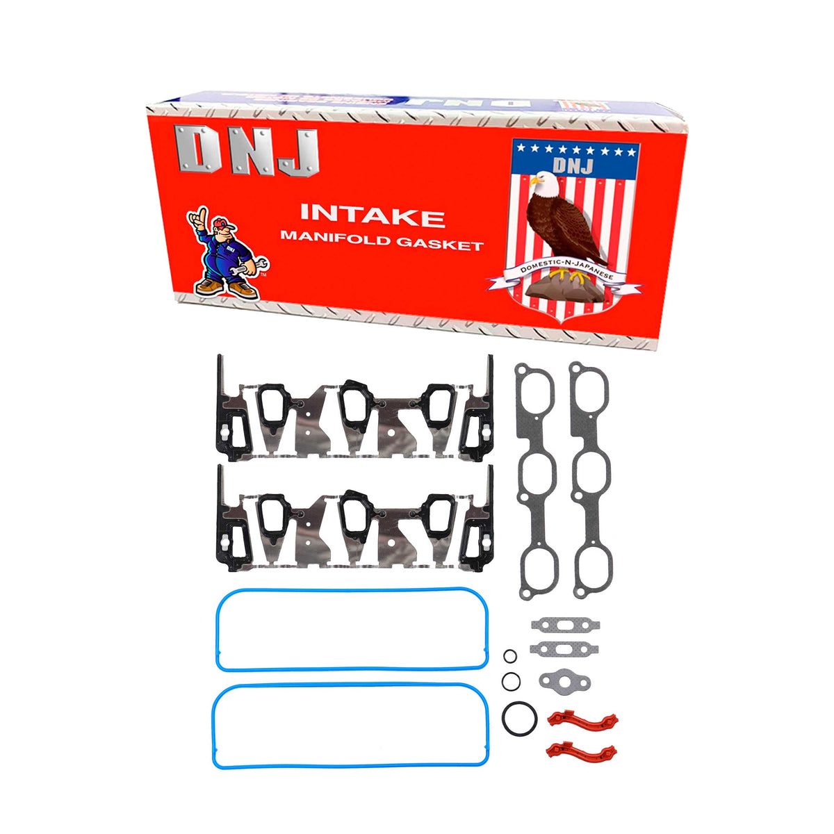 DNJ Intake Manifold Gasket Set 2004-2007 Buick, Chevrolet, Pontiac, Saturn 3.5L