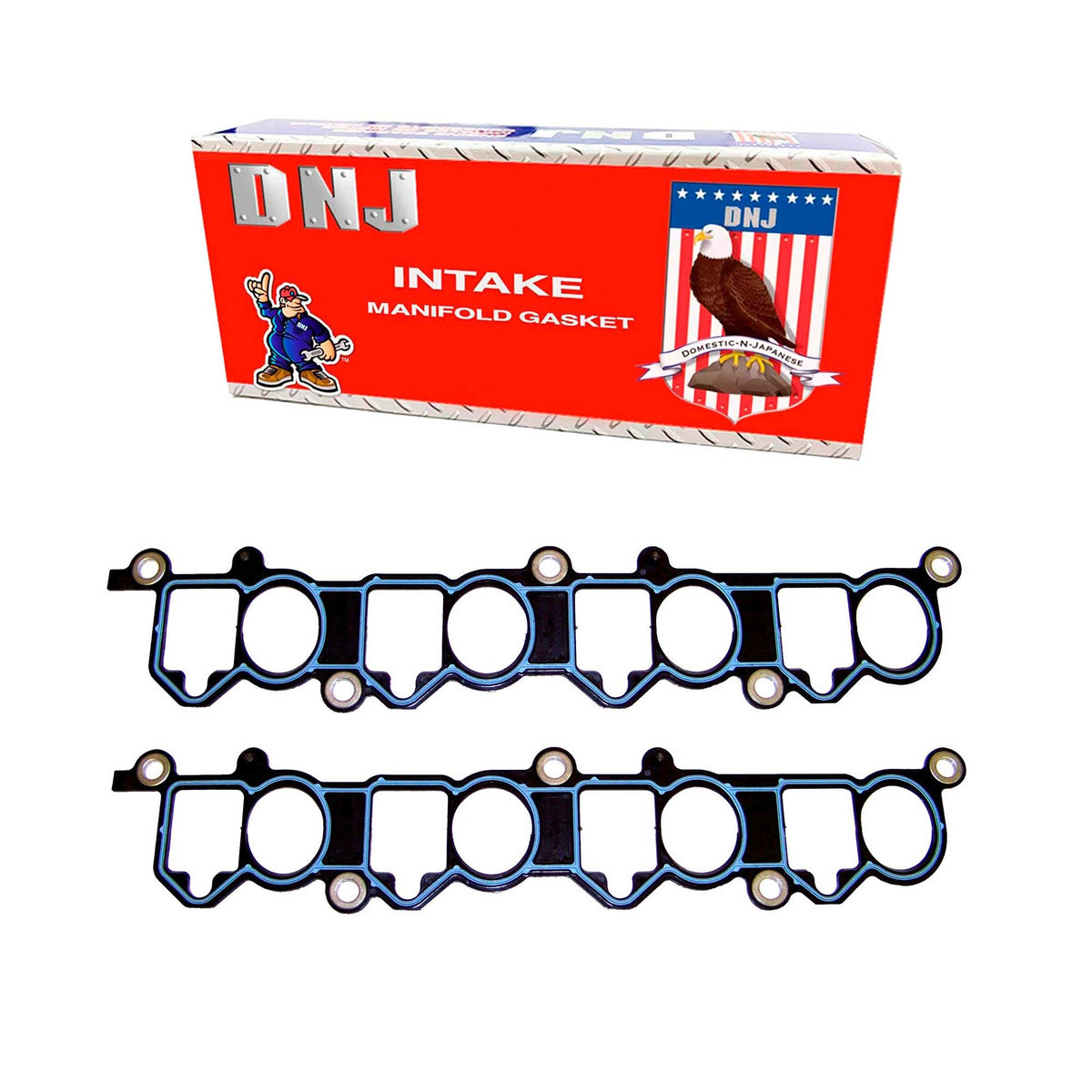 DNJ Intake Manifold Gasket Set 1996-1998 Ford 4.6L
