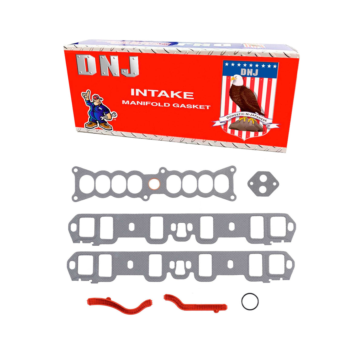 DNJ Intake Manifold Gasket Set 1986-1995 Ford, Lincoln, Mercury 5.0L