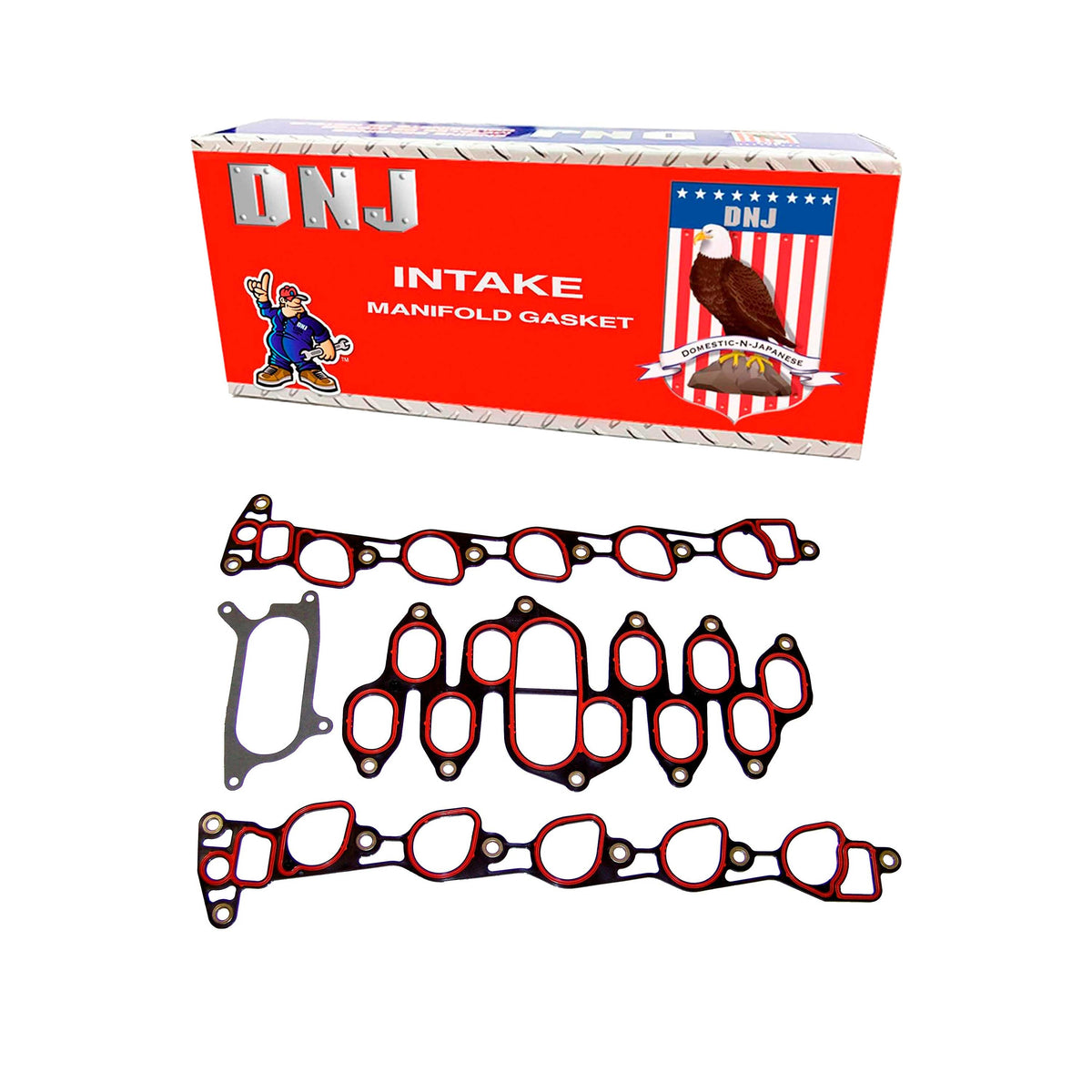 DNJ Intake Manifold Gasket Set 1997-1998 Ford 6.8L