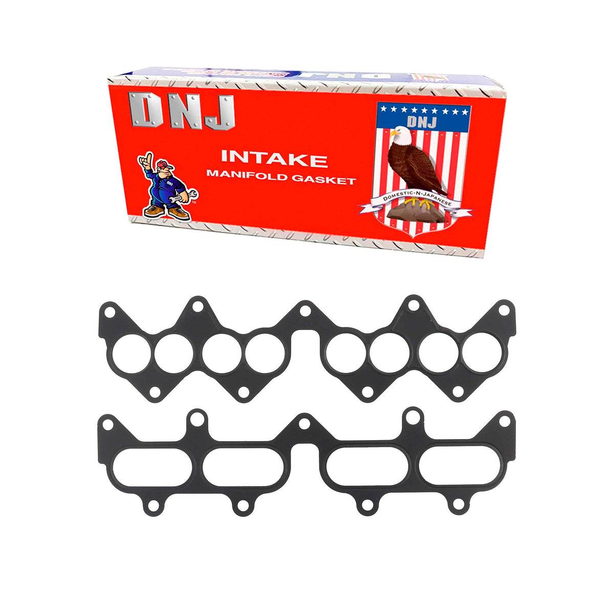 DNJ Intake Manifold Gasket Set 1985-1990 Chevrolet, Geo, Toyota 1.6L