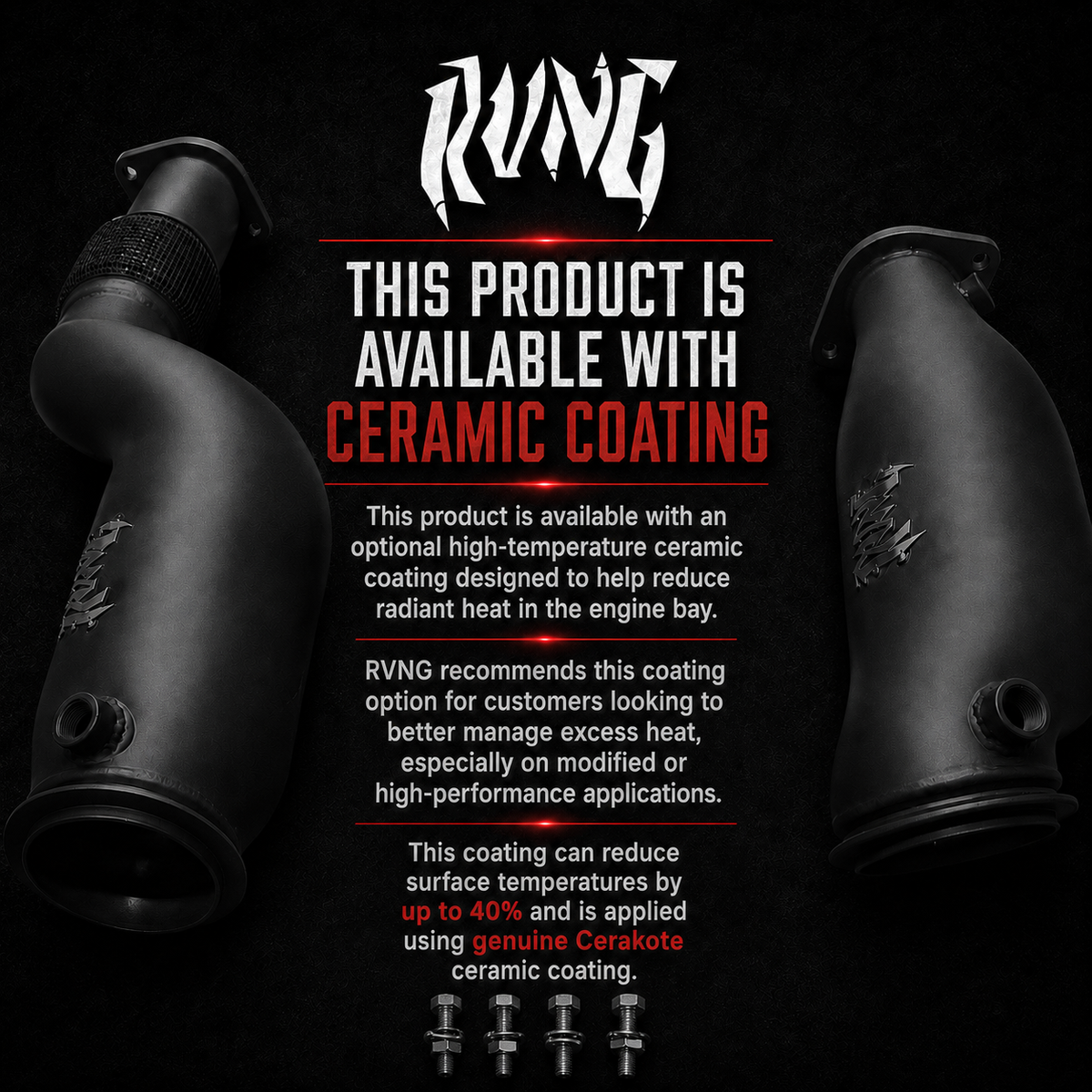 RVNG Downpipes BMW F-Series N63