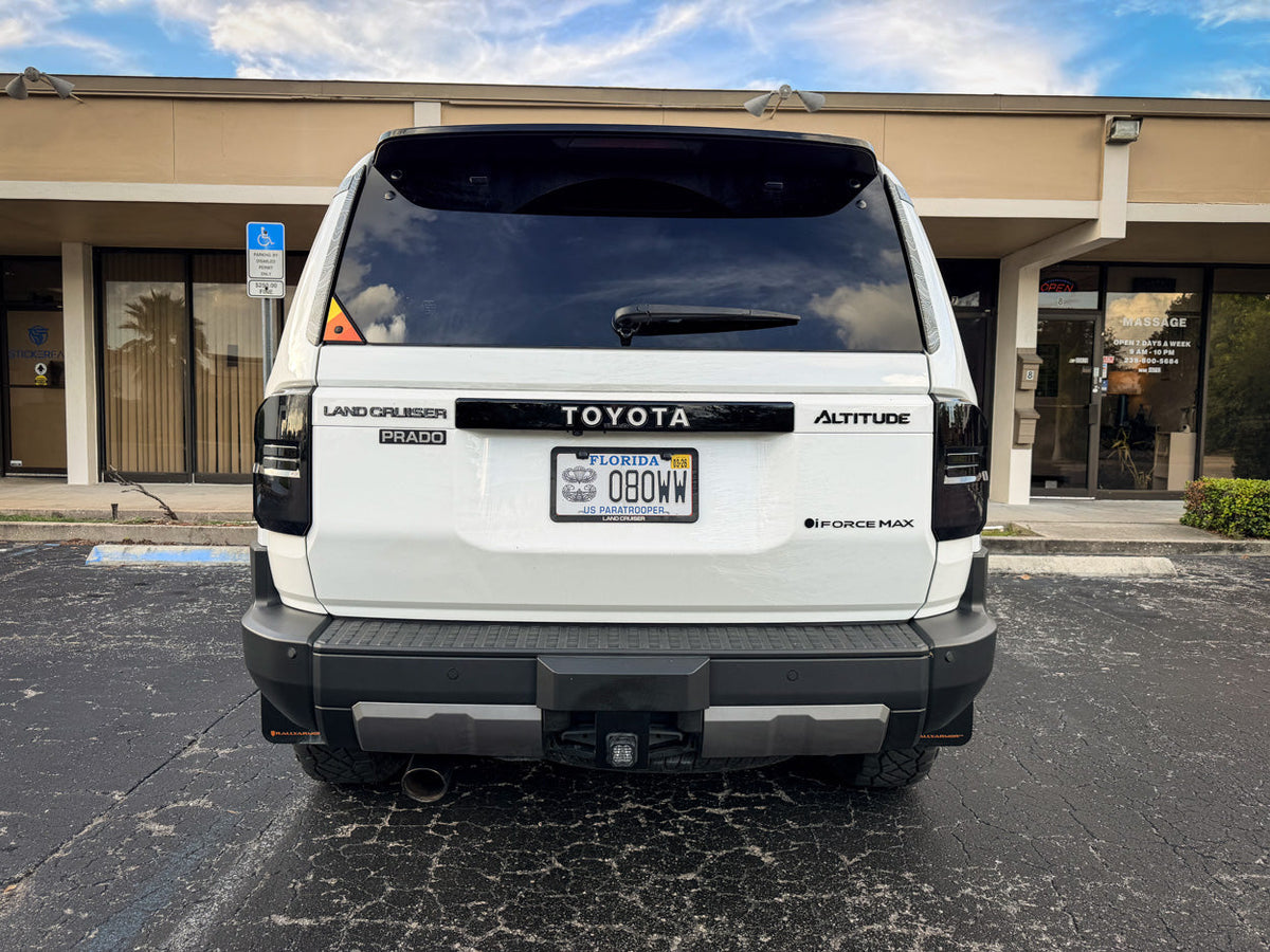 Acrylic Hitch Fade Fix Plate - 2024+ Land Cruiser