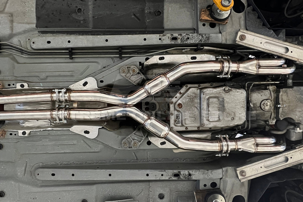 2009-2014 Cadillac CTS-V Long Tube Headers & Resonated Mid Pipe