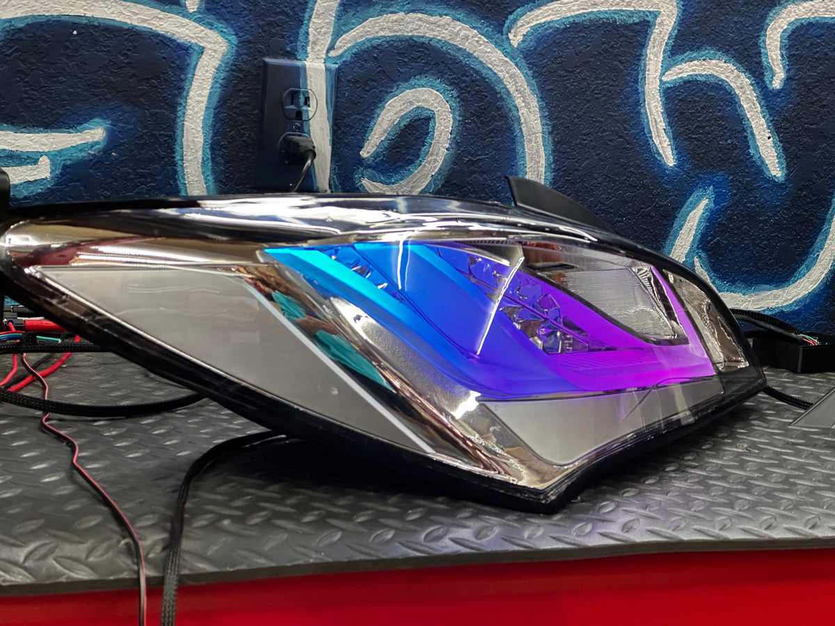 NTXGlow Clear RGB Eagle Eye Tail Lights (2010–2016 Hyundai Genesis Coupe)