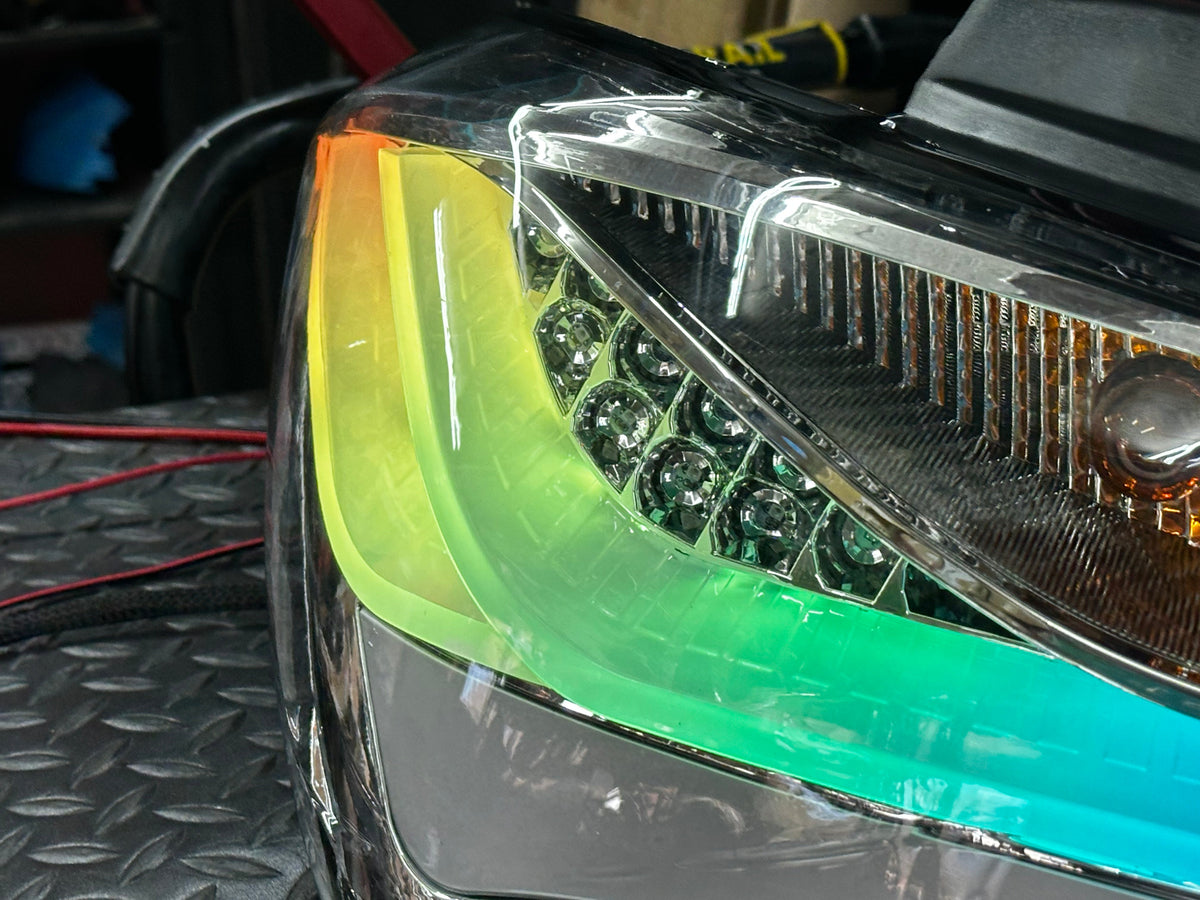 NTXGlow Clear RGB Eagle Eye Tail Lights (2010–2016 Hyundai Genesis Coupe)