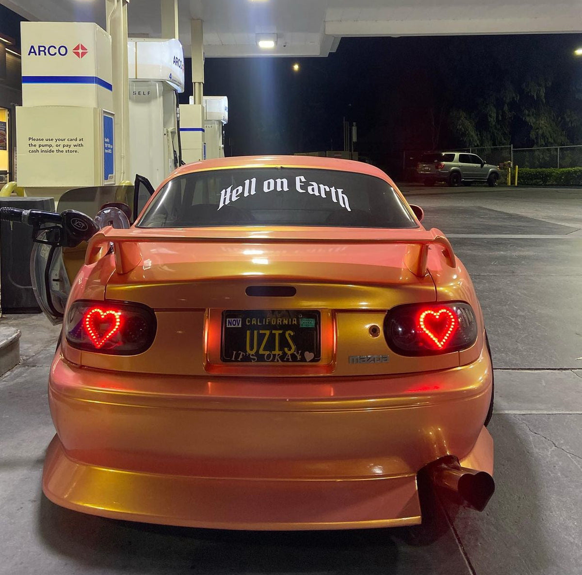 NTXGlow Heart Tail Lights (1990–1997 NA Mazda Miata)