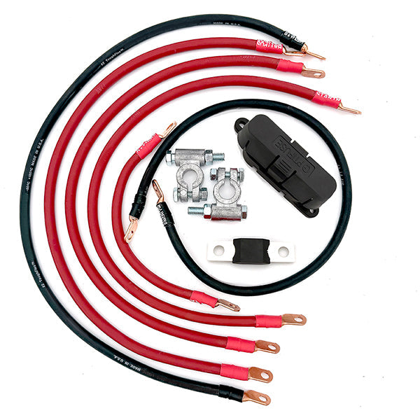 Big7Kits Jeep CJ Big 7 Battery Cable Kit