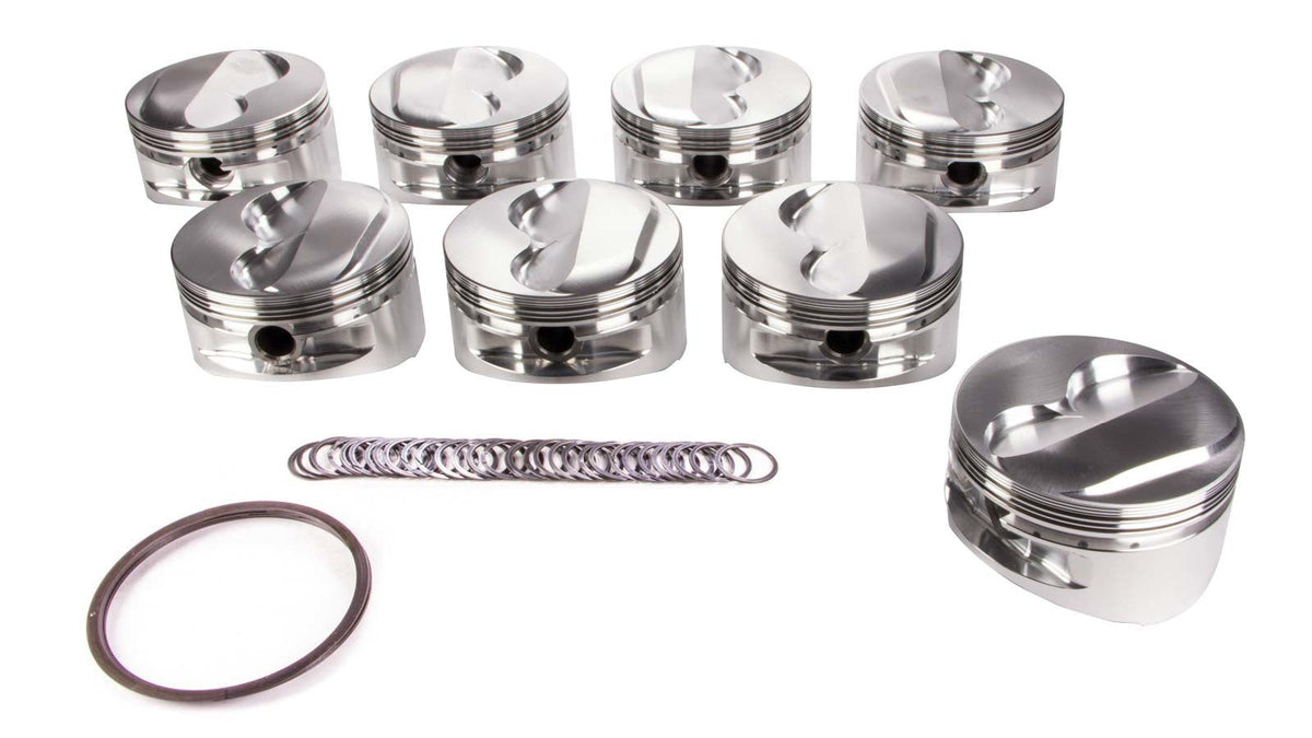 JE Pistons SBC Domed Piston Set 4.125 Bore +5.6cc - 182033