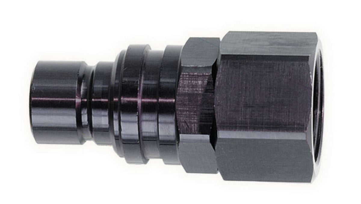 Q/R #6 Female Plug Black - 32306