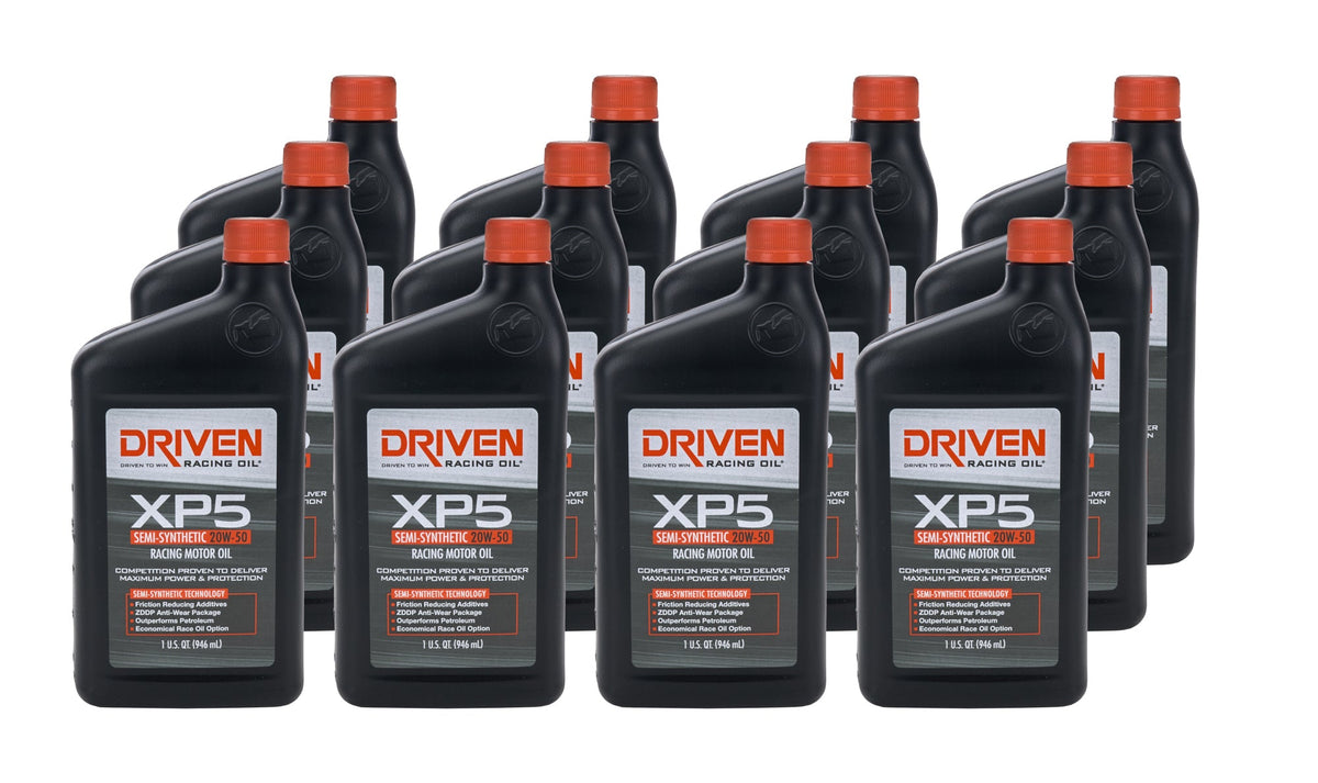 XP5 20w50 Semi-Synthetic Case 12 x 1 Quart - 0090612