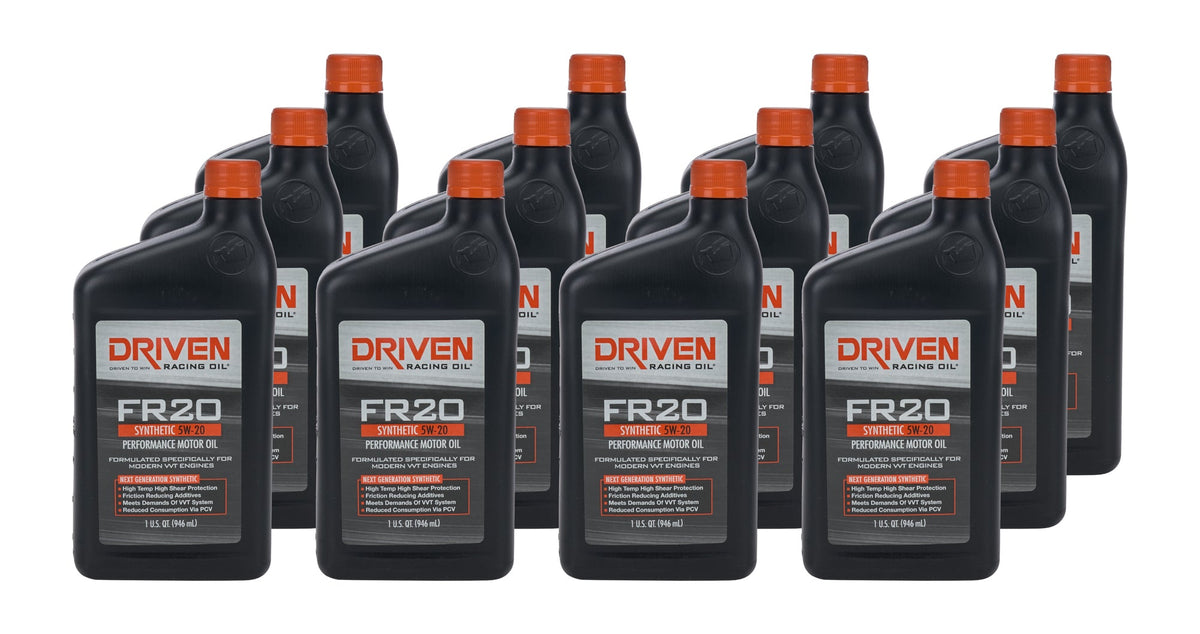 FR20 5w20 Synthetic Oil Case 12 x 1 Quart - 0300612