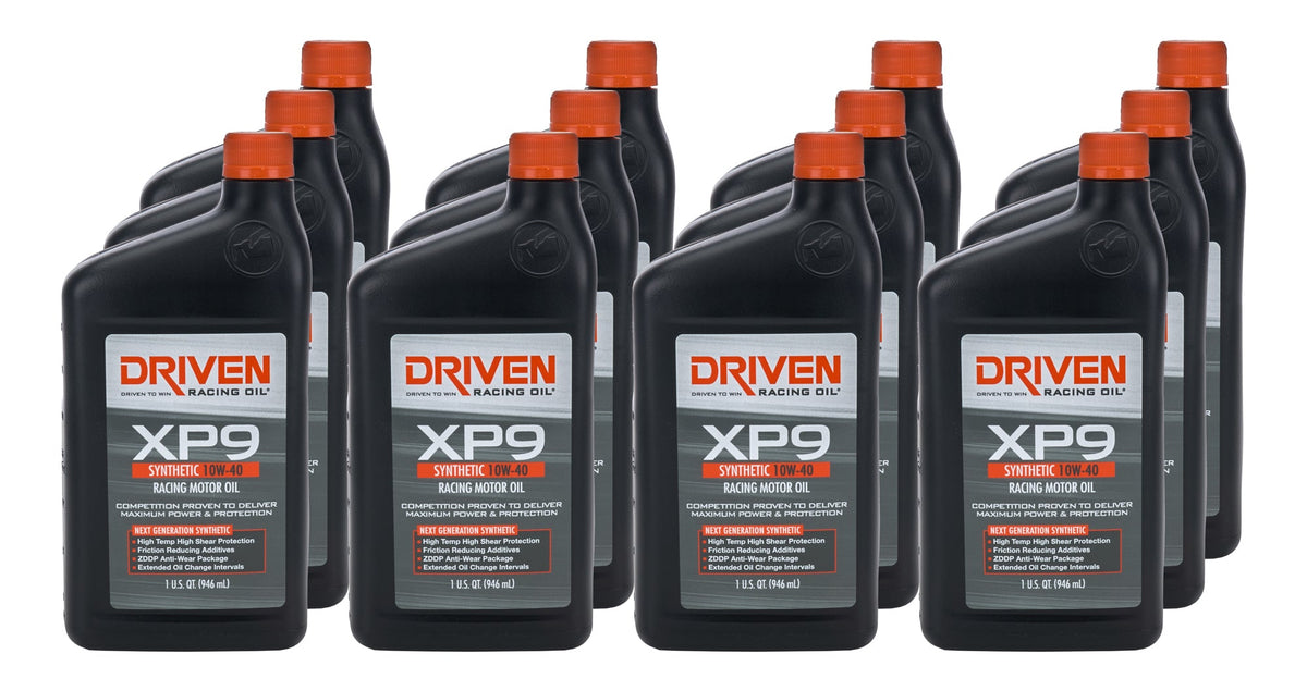 XP9 10w40 Synthetic Oil Case 12 x 1 Quart - 0320612