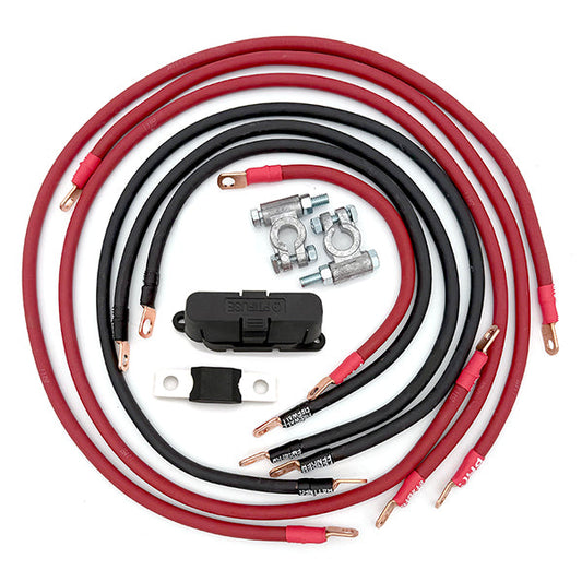 Big7Kits Jeep Grand Cherokee WK Big 7 Battery Cable Kit (2005-2010)