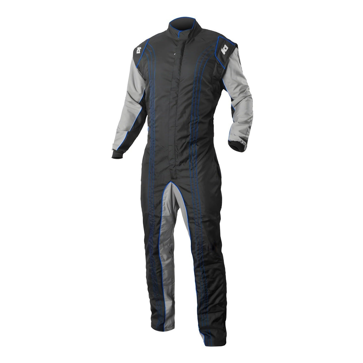 Suit Karting GK2 Adult Medium/Large Black/Blue - 10GK2BML