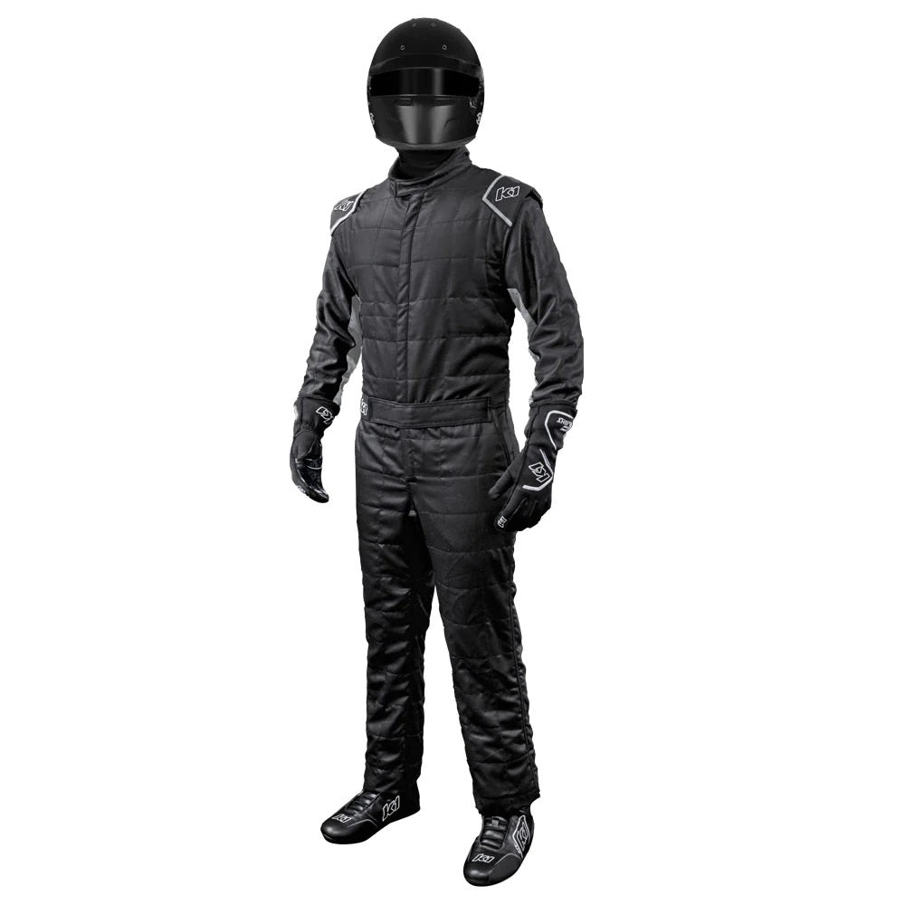 Suit Outlaw 4X-Large Black / Gray SFI 3.2A/5 - 20OTLNG4XL