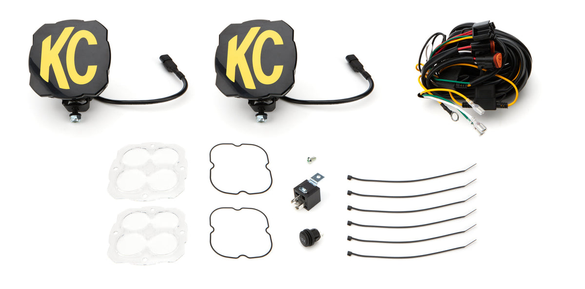 KC HiLiTES Flex Era 4 - 2-LIGHT Kit - 289