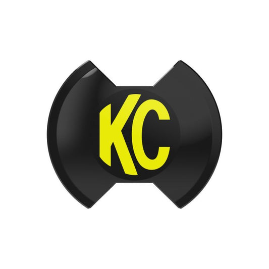 KC HiLiTES SlimLite 8in LED Light Cover Black - 5206