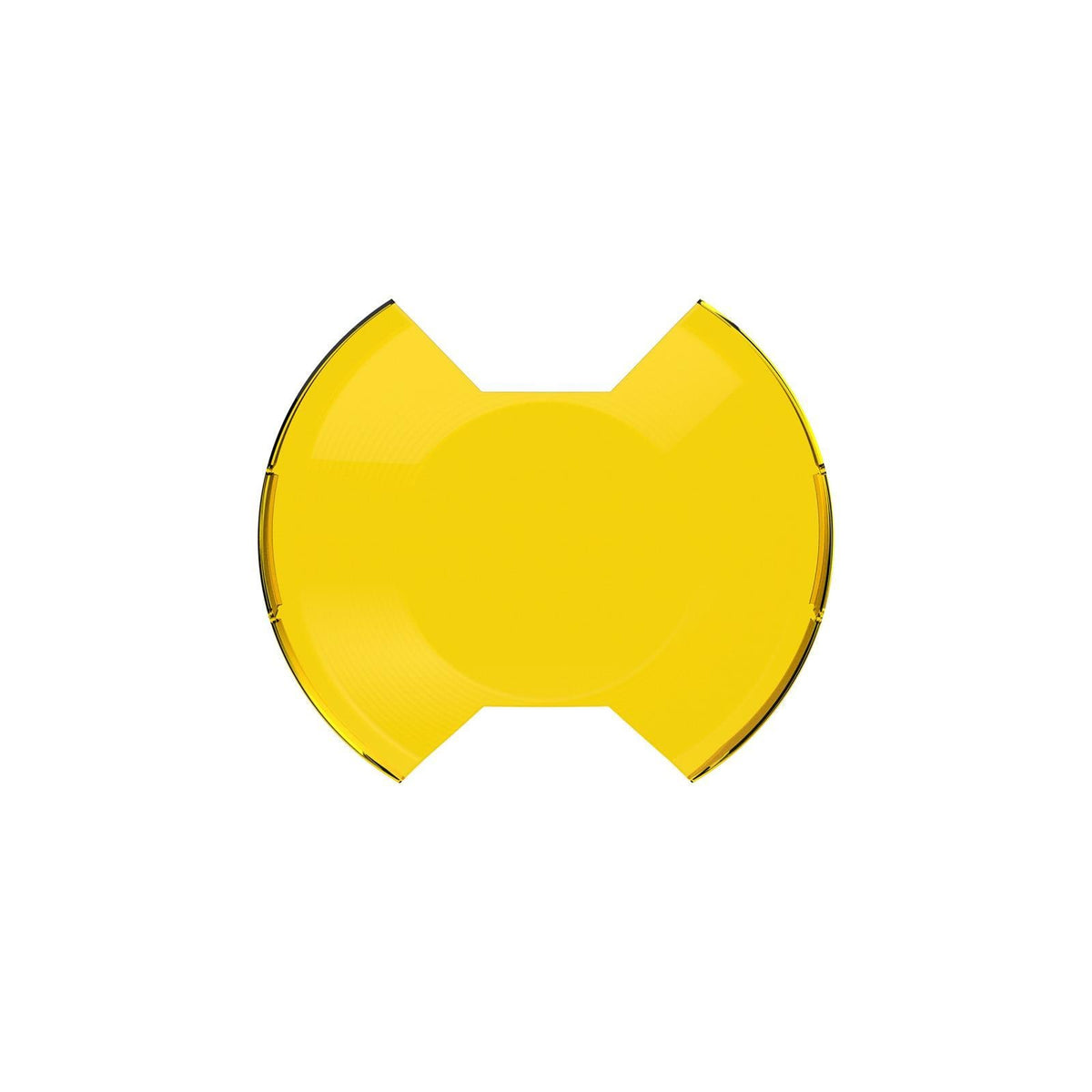 KC HiLiTES SlimLite 8in LED Light Shield SAE Yellow - 5210
